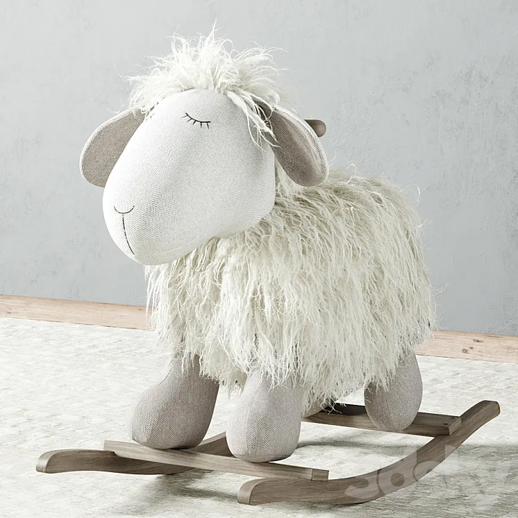 Plush Rocking | Lamb 3DS Max