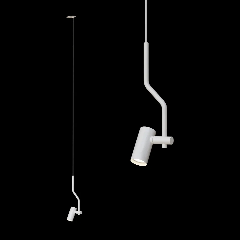 Pluskouple – Ceiling lamp Spotty Pendant 3ds Max