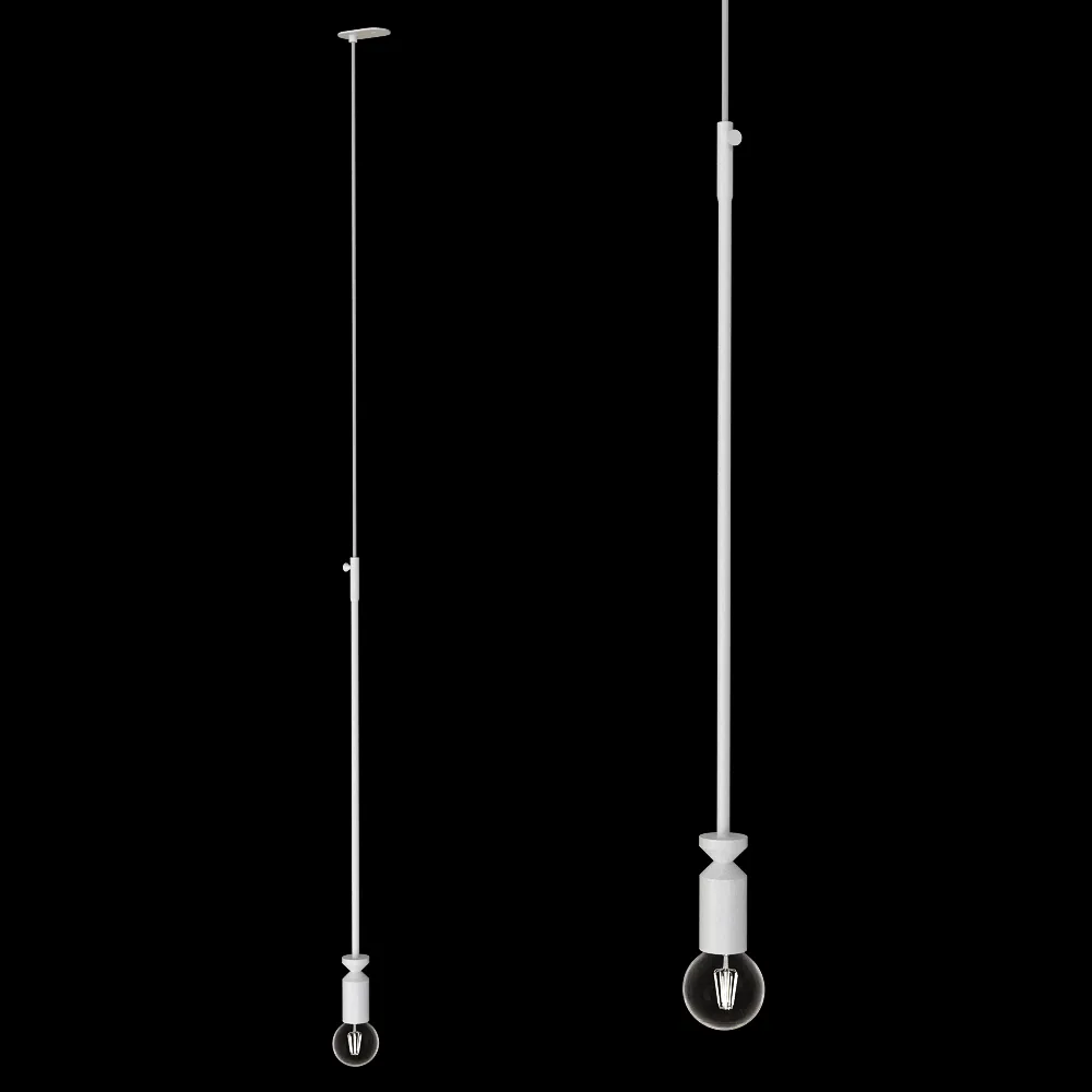 Pluskouple – Ceiling lamp Stick 3ds Max