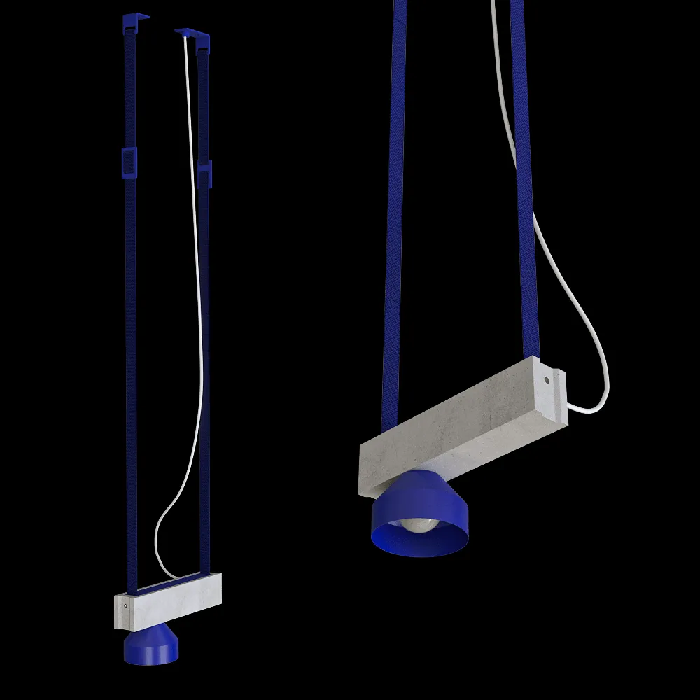 Pluskouple – Pendant lamp Block 3ds Max