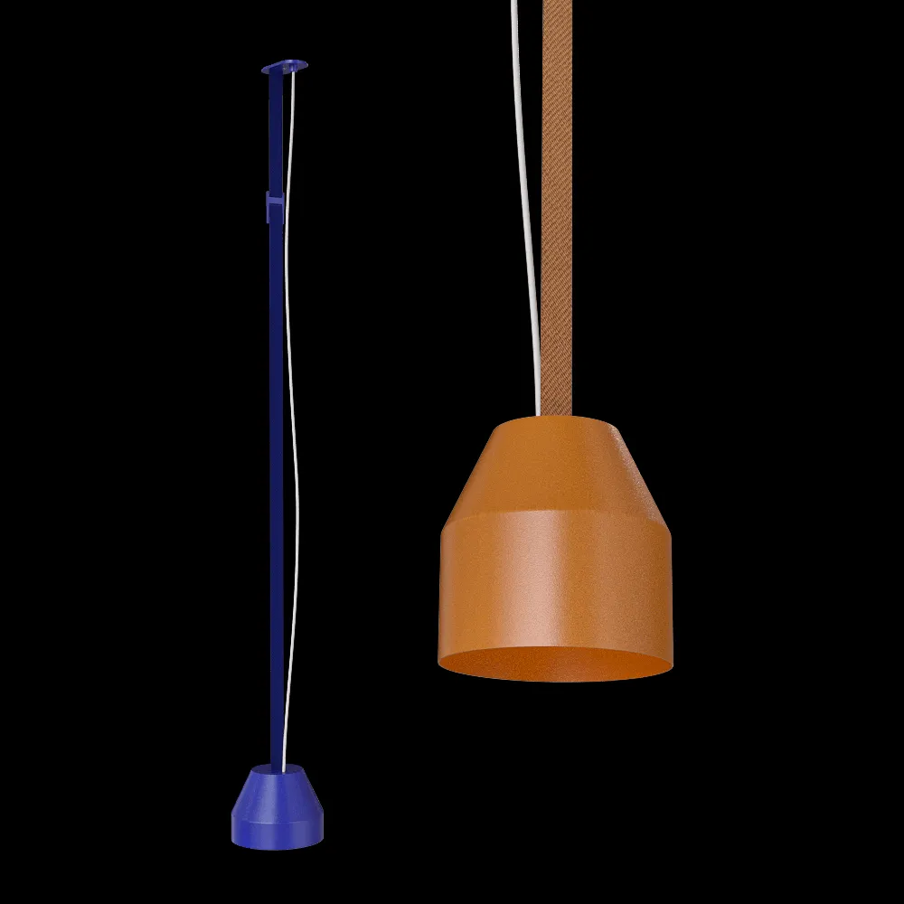 Pluskouple – Pendant lamp BLT CAP 2D&3D 3ds Max
