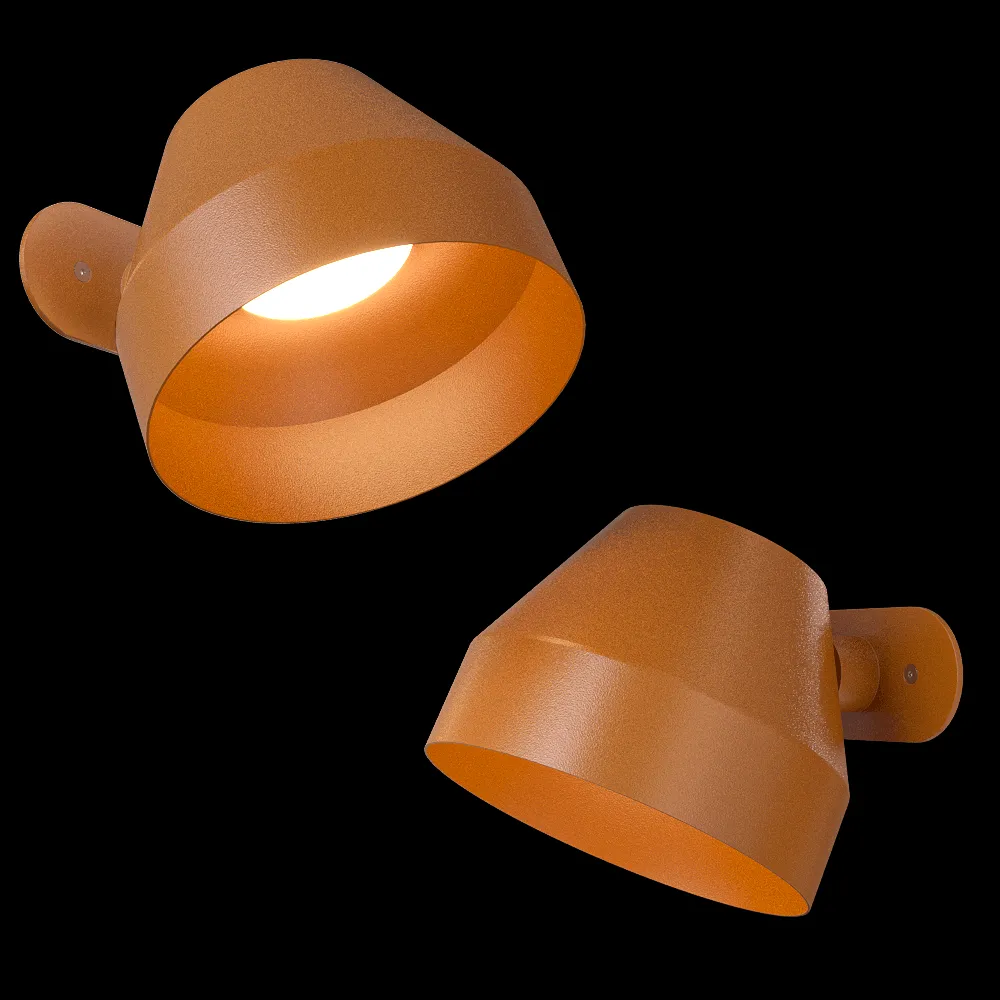 Pluskouple – Wall lamp Cap 2D&3D 3ds Max