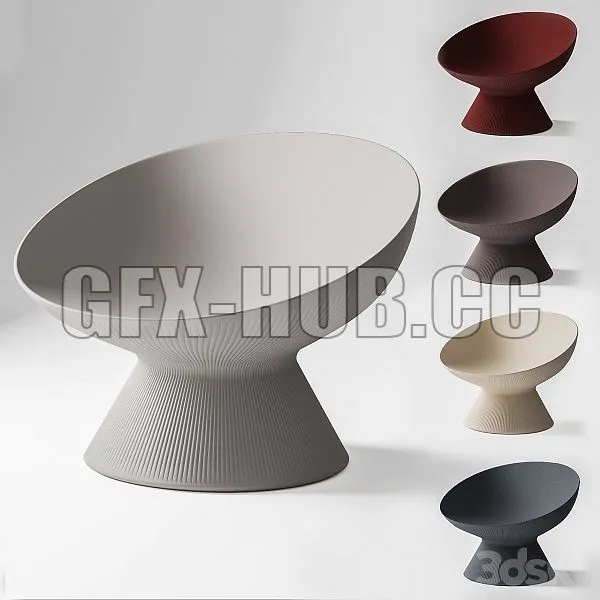 Plust FADE Armchair 3dsMax Model