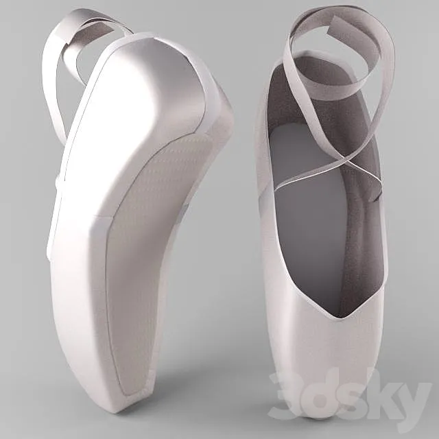 Pointe Shoes 3DSMax File
