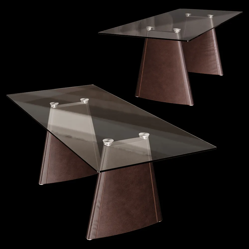 Polflex – Conference table Pyramid 580-Glass 3ds Max