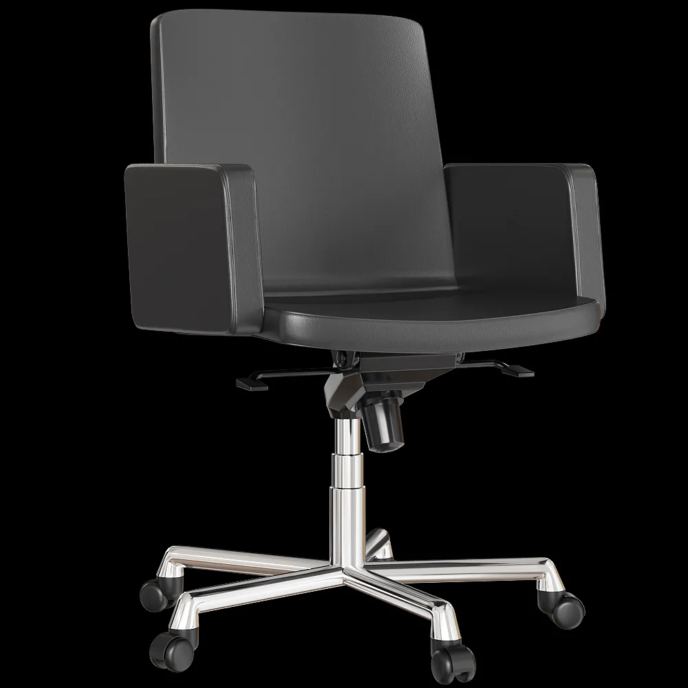 Polflex – Office chair Characteristics 3ds Max