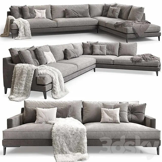 Poliform Bellport Sofa 03 3ds Max