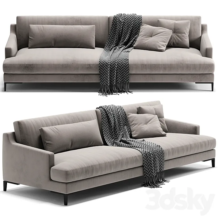 Poliform bellport sofa 3DS Max