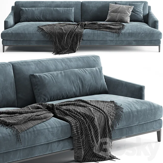Poliform Bellport Sofa 3DSMax File