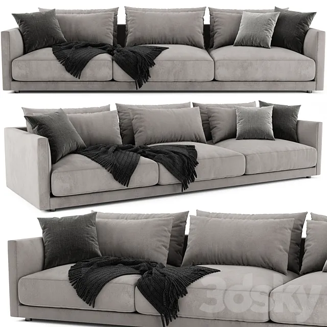 Poliform bristol 3 seats 3ds Max