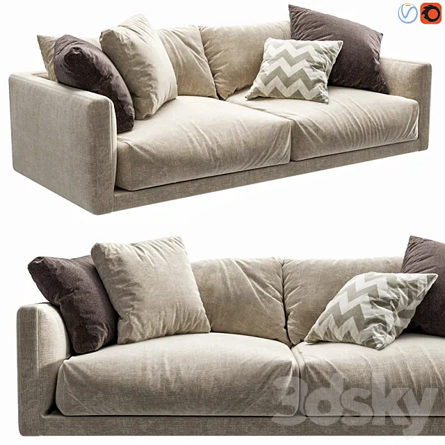 Poliform bristol 3ds Max