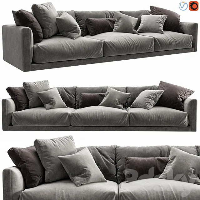 Poliform bristol 3ds Max