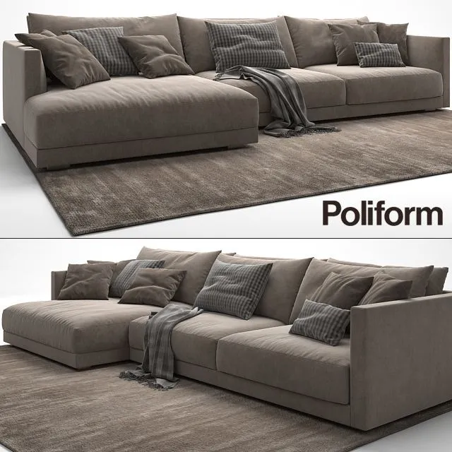 POLIFORM BRISTOL SOFA 3dsMax Model