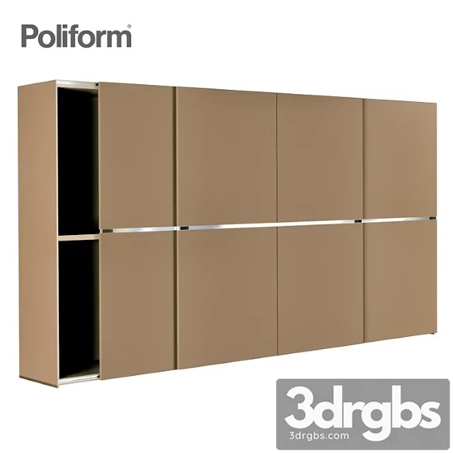 Poliform cabinet 3dsmax Download