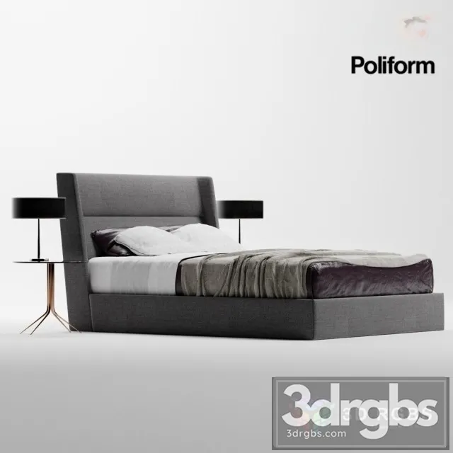 Poliform Chloe Bed 3dsmax Download