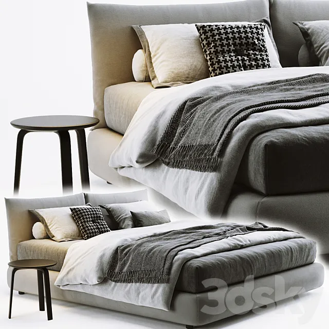 Poliform Dream Bed 3ds Max