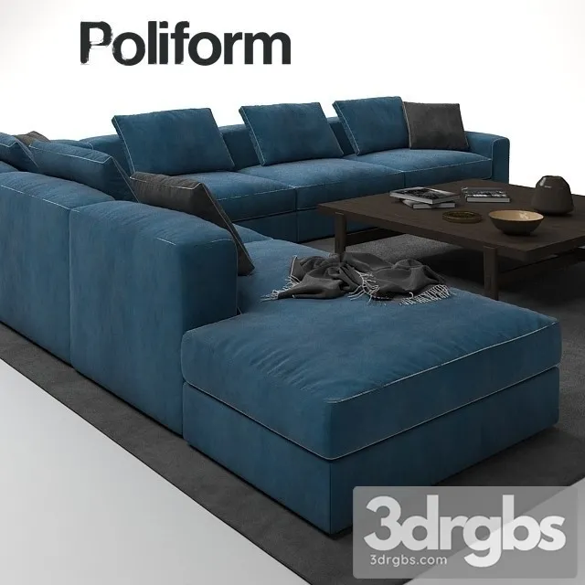 Poliform Dune Sofa 3dsmax Download