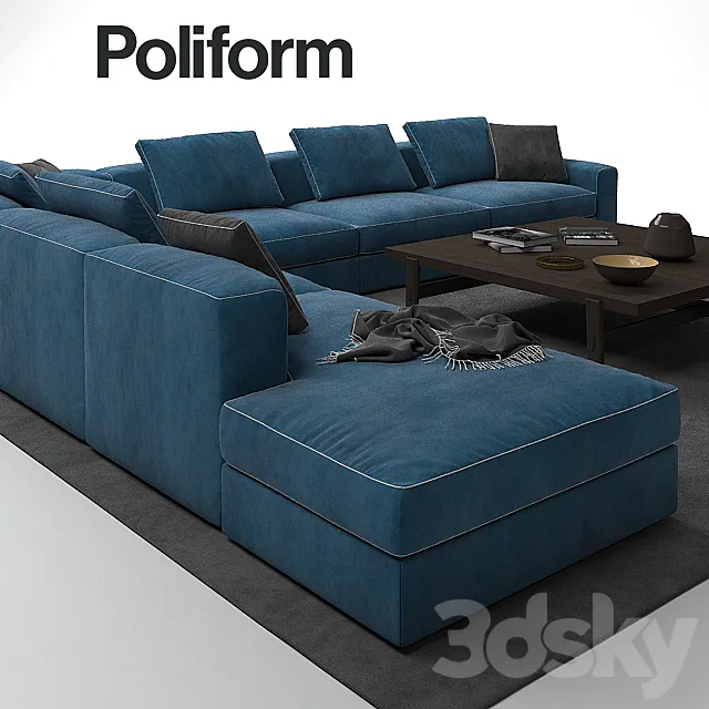 POLIFORM DUNE SOFA 3DSMax File