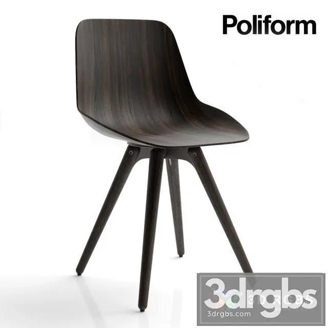 Poliform Harmony S28 Chair 3dsmax Download