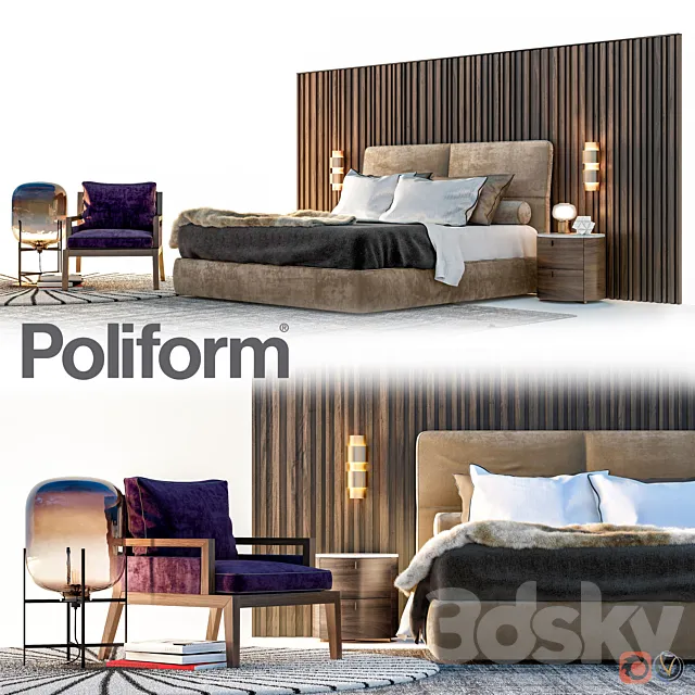 Poliform interior07 3DS Max Model