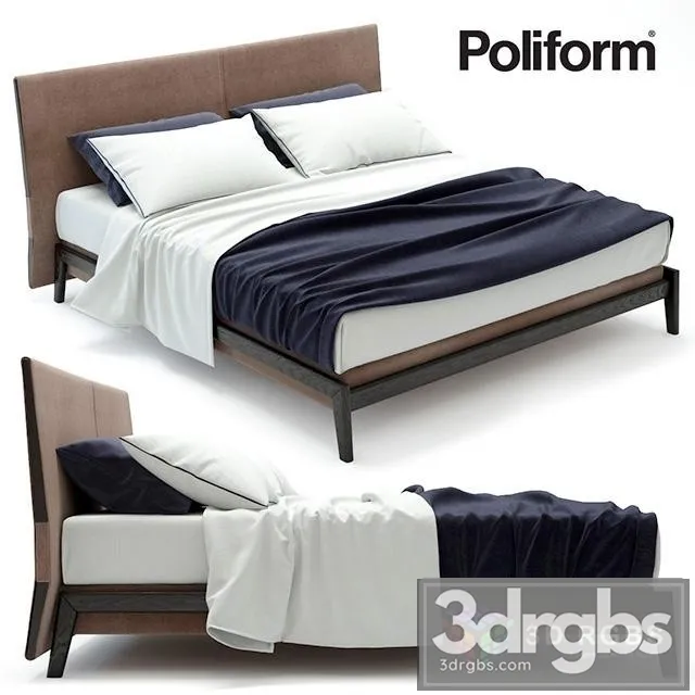 Poliform Ipanema Bed 3dsmax Download