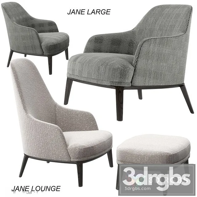 Poliform Jane Armchair 02 3dsmax Download