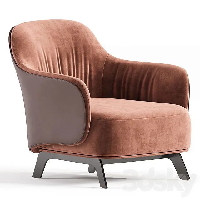 Poliform Kaori Armchair 3dsMax Model