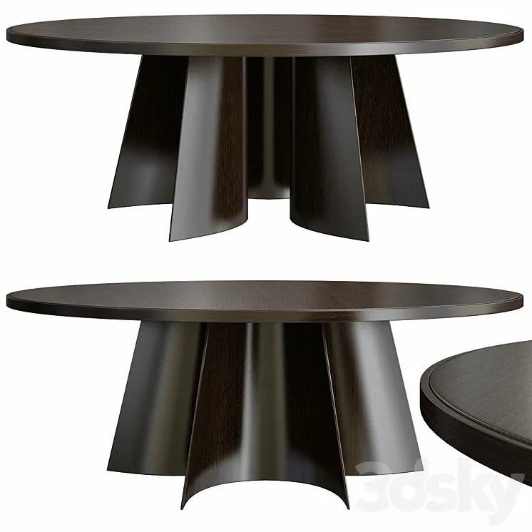 Poliform kensington round table 3DS Max