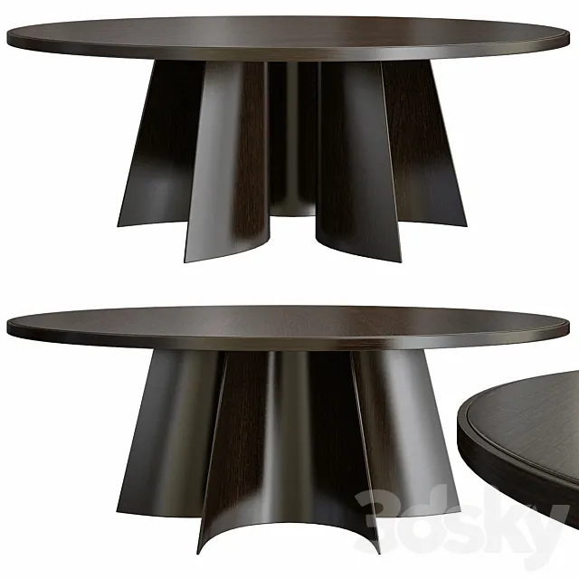 Poliform kensington round table 3DSMax File