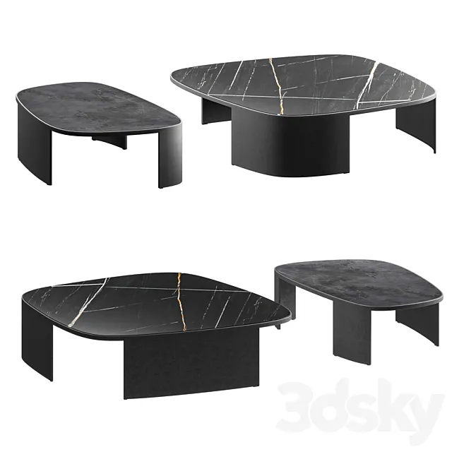 Poliform Koishi Coffee Table 3DS Max Model