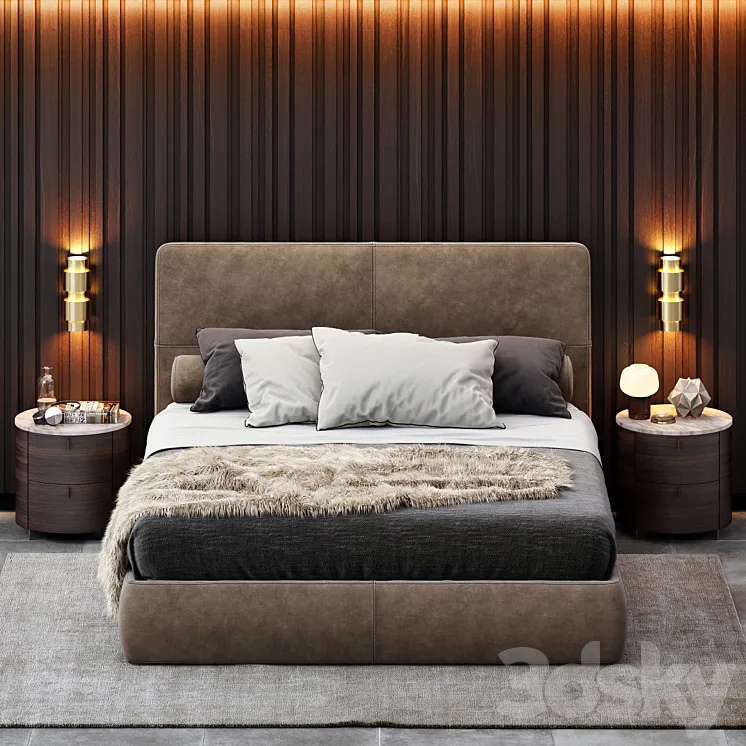 POLIFORM LAZE BED 3DS Max