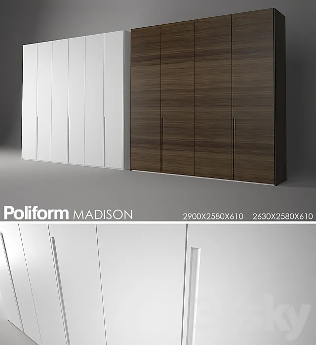 Poliform Madison 3ds Max