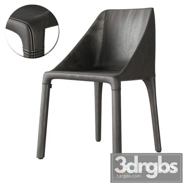 Poliform Manta Armrest Chair 3dsmax Download
