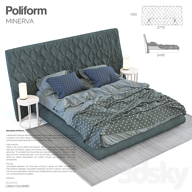 Poliform Minerva 3DS Max Model