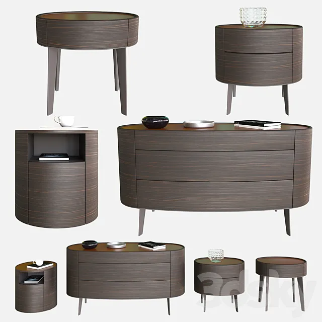 POLIFORM NIGHT COMPLEMENTS KELLY 3ds Max