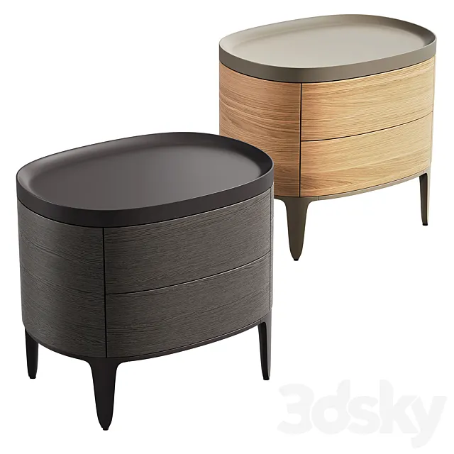 Poliform nightstand GENTLEMAN 3ds Max