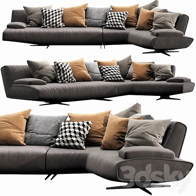 Poliform sydney 3ds Max