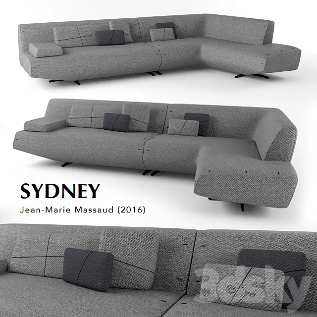 Poliform Sydney sofa 2016 3DSMax File