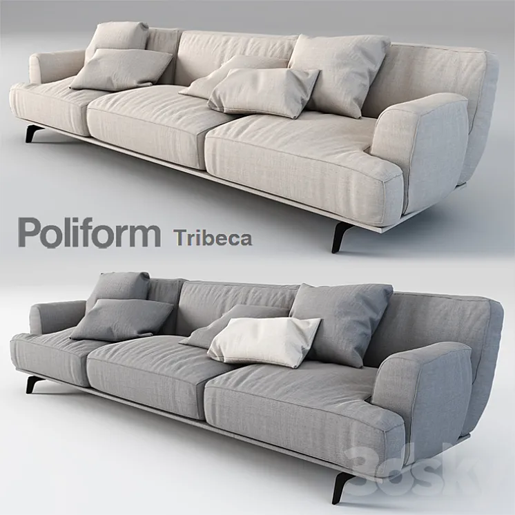 POLIFORM Tribeca 3DS Max