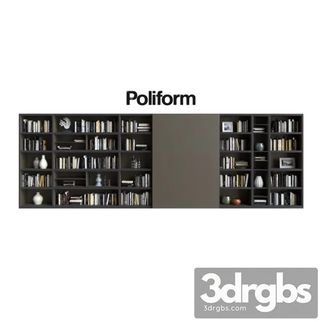 Poliform Wall System 17 3dsmax Download