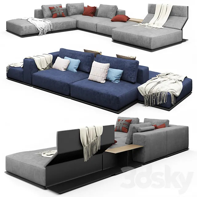 Poliform Westside Sofa 3DS Max Model