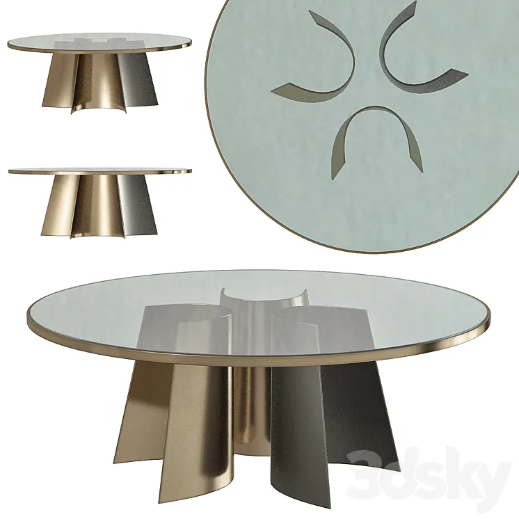 poliform_kensington-round-table 3DS Max