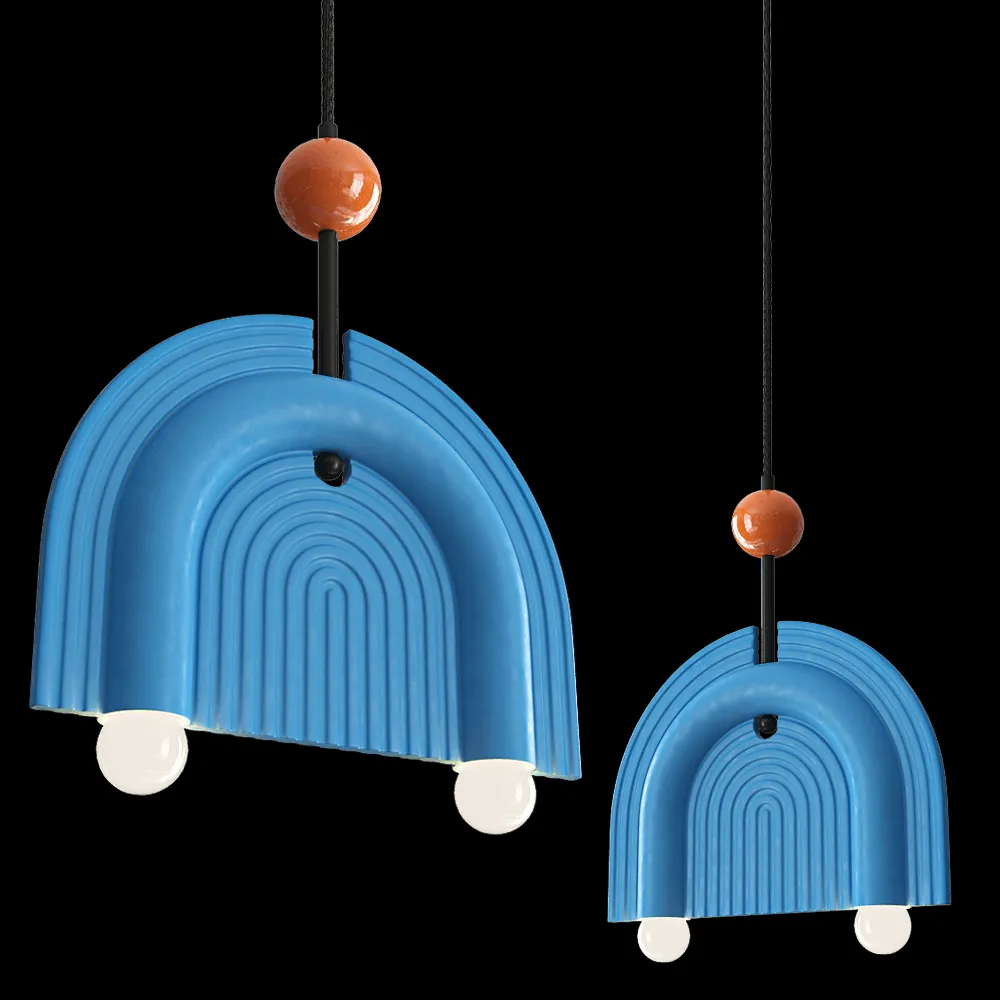 Polina Artamonova Design – Ceiling lamp MOROSHKA big 3ds Max