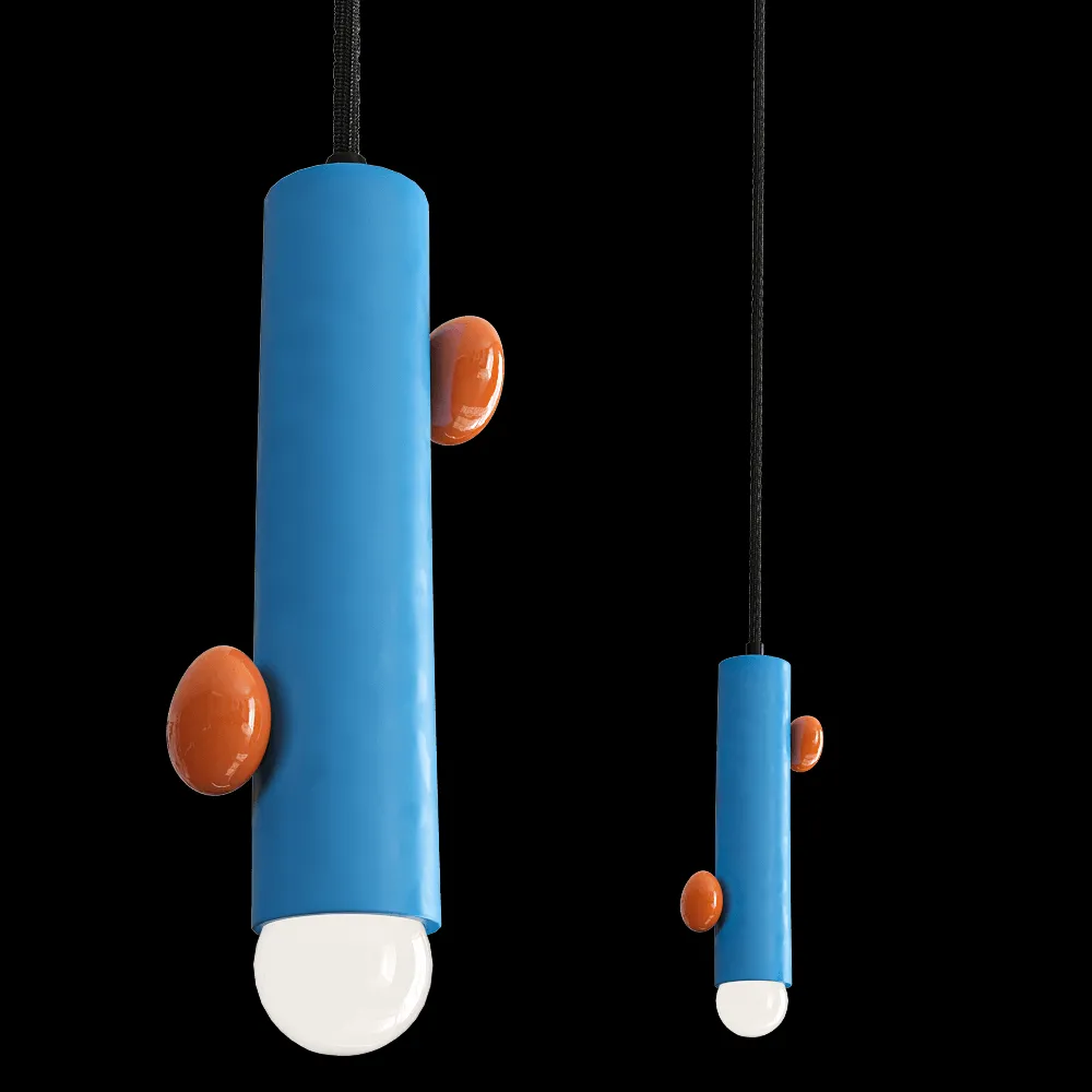 Polina Artamonova Design – Ceiling lamp MOROSHKA tube 3ds Max