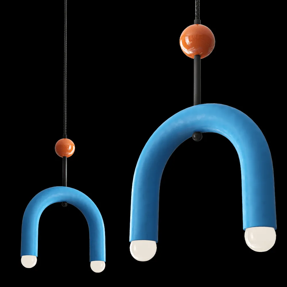Polina Artamonova Design – Pendant lamp MOROSHKA arc 3ds Max
