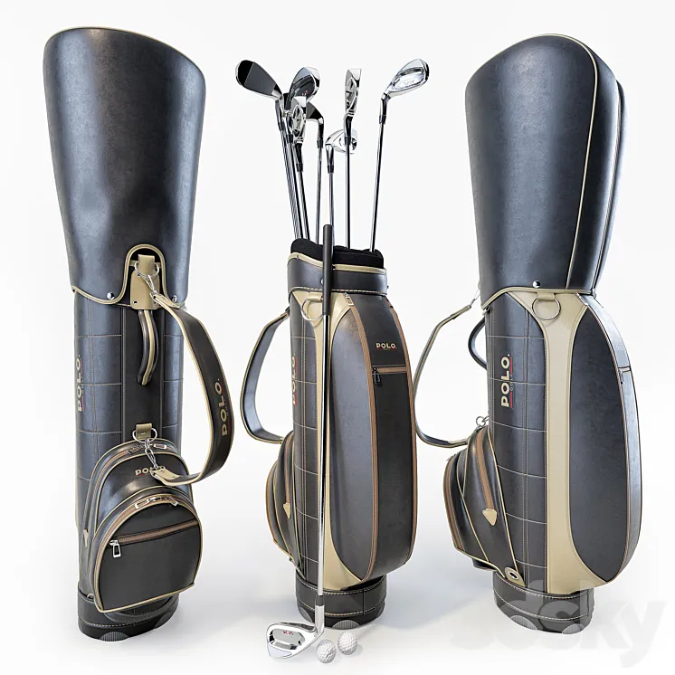 POLO Golf Standard Bag 3DS Max
