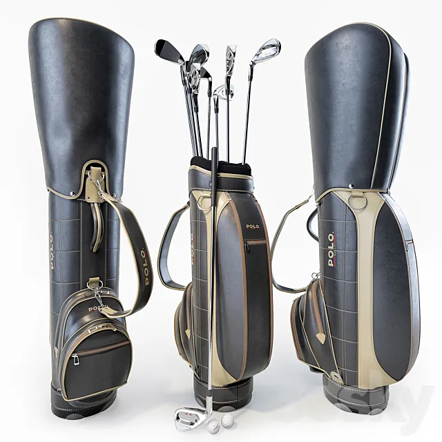 POLO Golf Standard Bag 3DSMax File