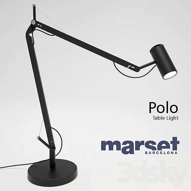 Polo Table Light 3DSMax File