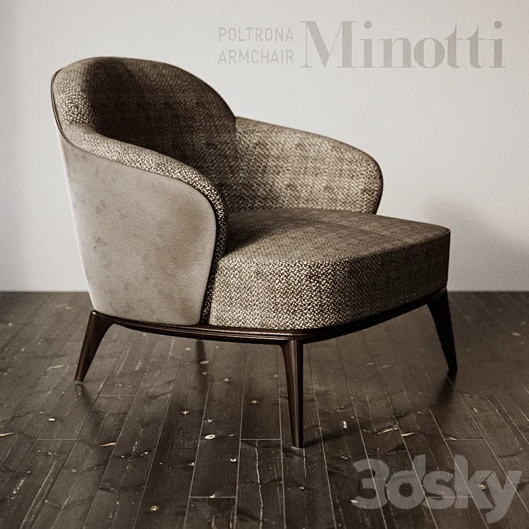 Poltrona armchair 3DS Max