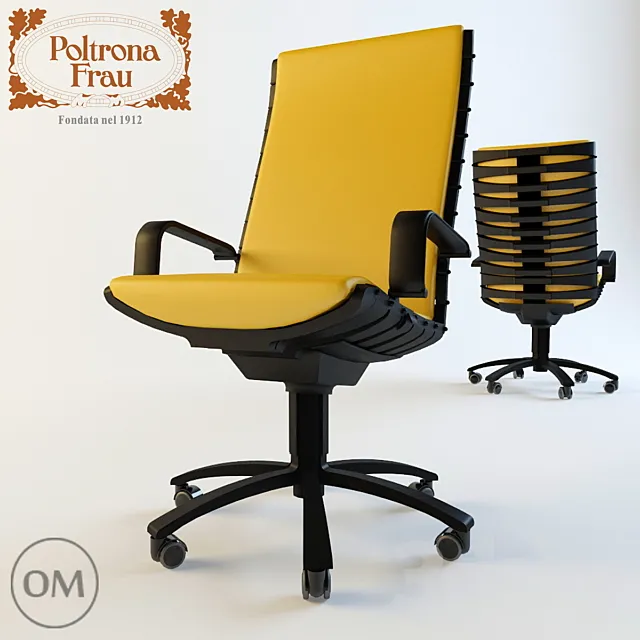 Poltrona Frau | Antropovarius Office 3DS Max Model